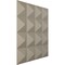 Ekena Millwork 19 5/8in. W x 19 5/8in. H Cornelia EnduraWall Decorative 3D Wall Panel Covers 2.67 Sq. Ft. WP20X20CNCSV - alternate 4
